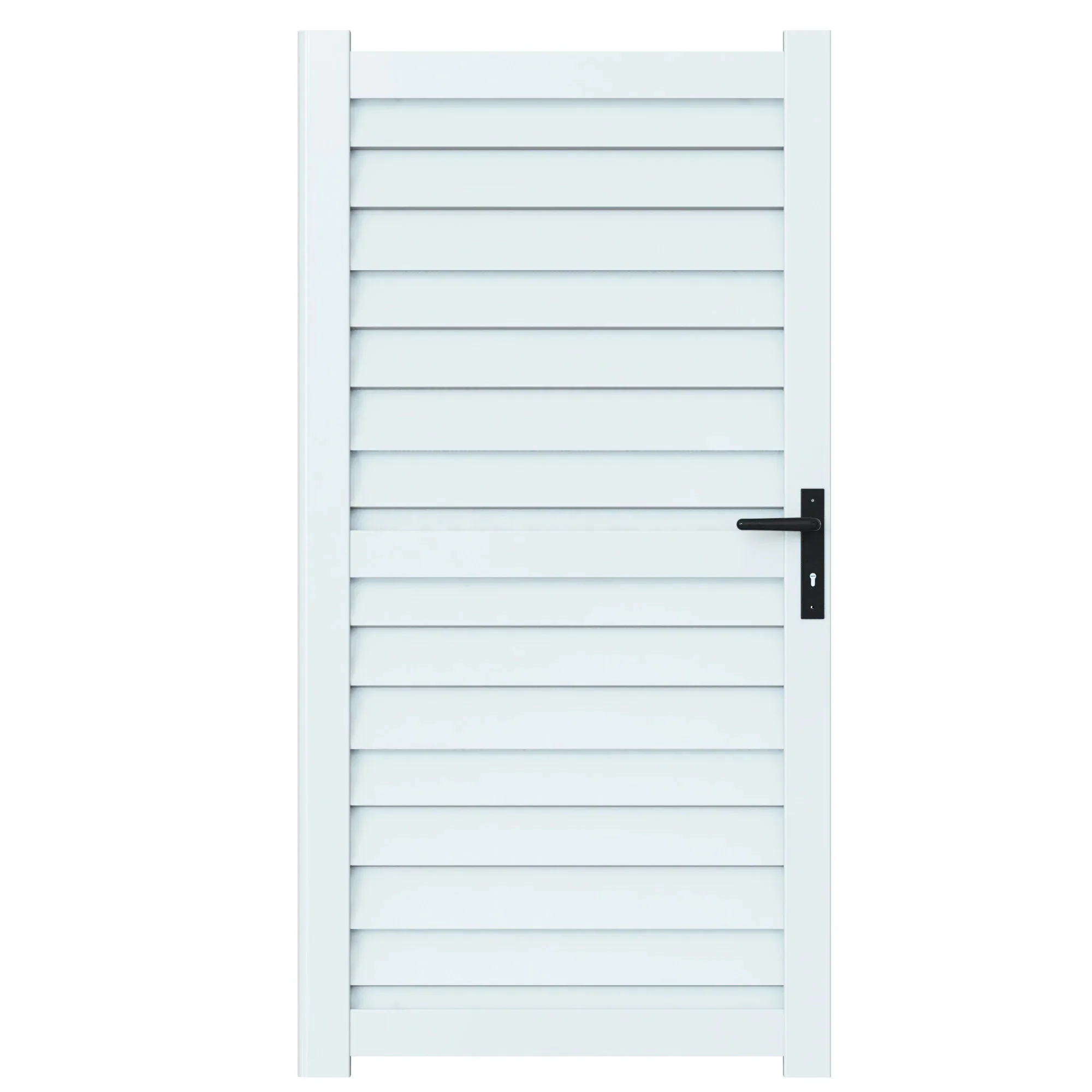 Satus Fence Garden Gate 900x1765mm Fully Assembled Goosewing Grey