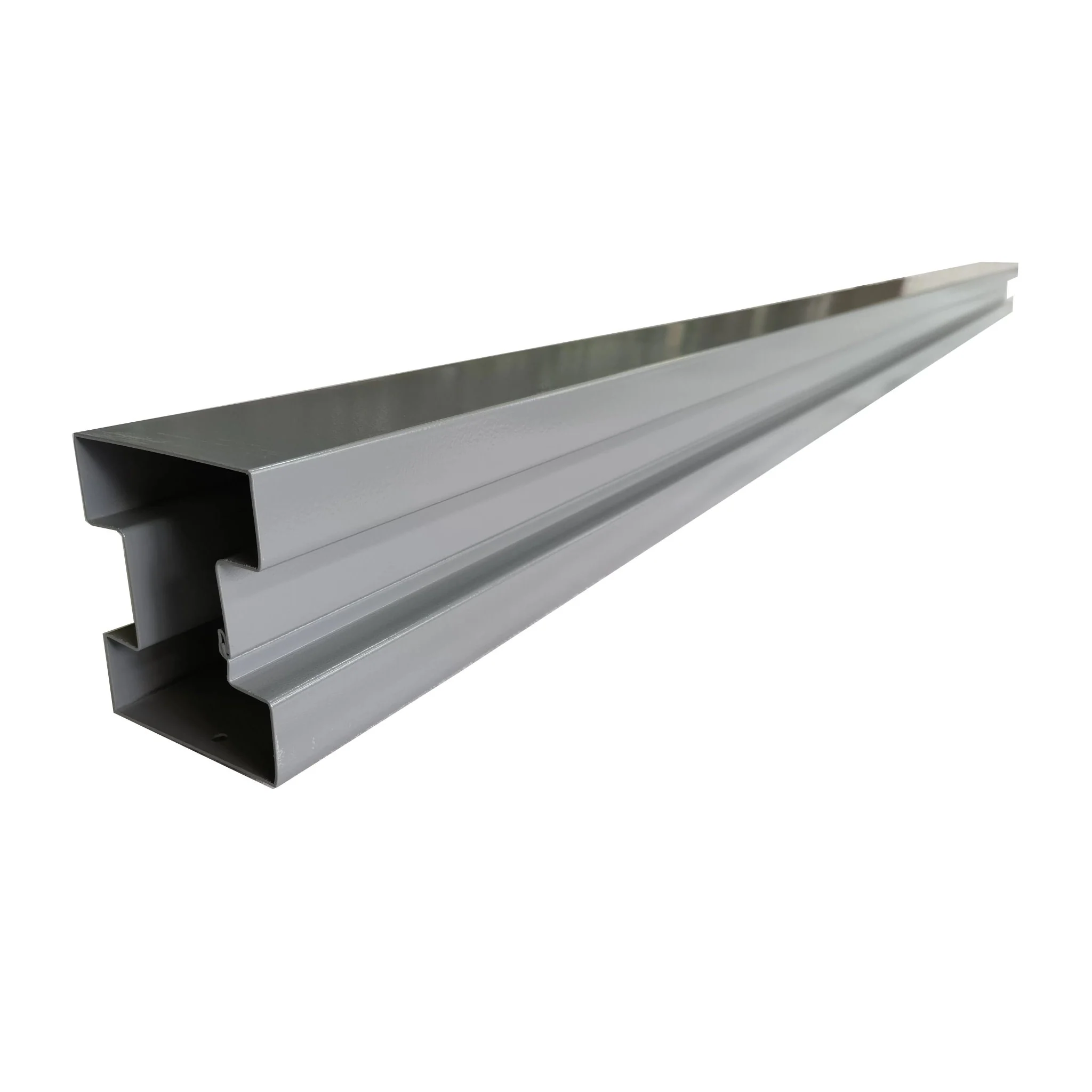 Satus Fence One-Piece Fence Post 2450mm Merlin Grey