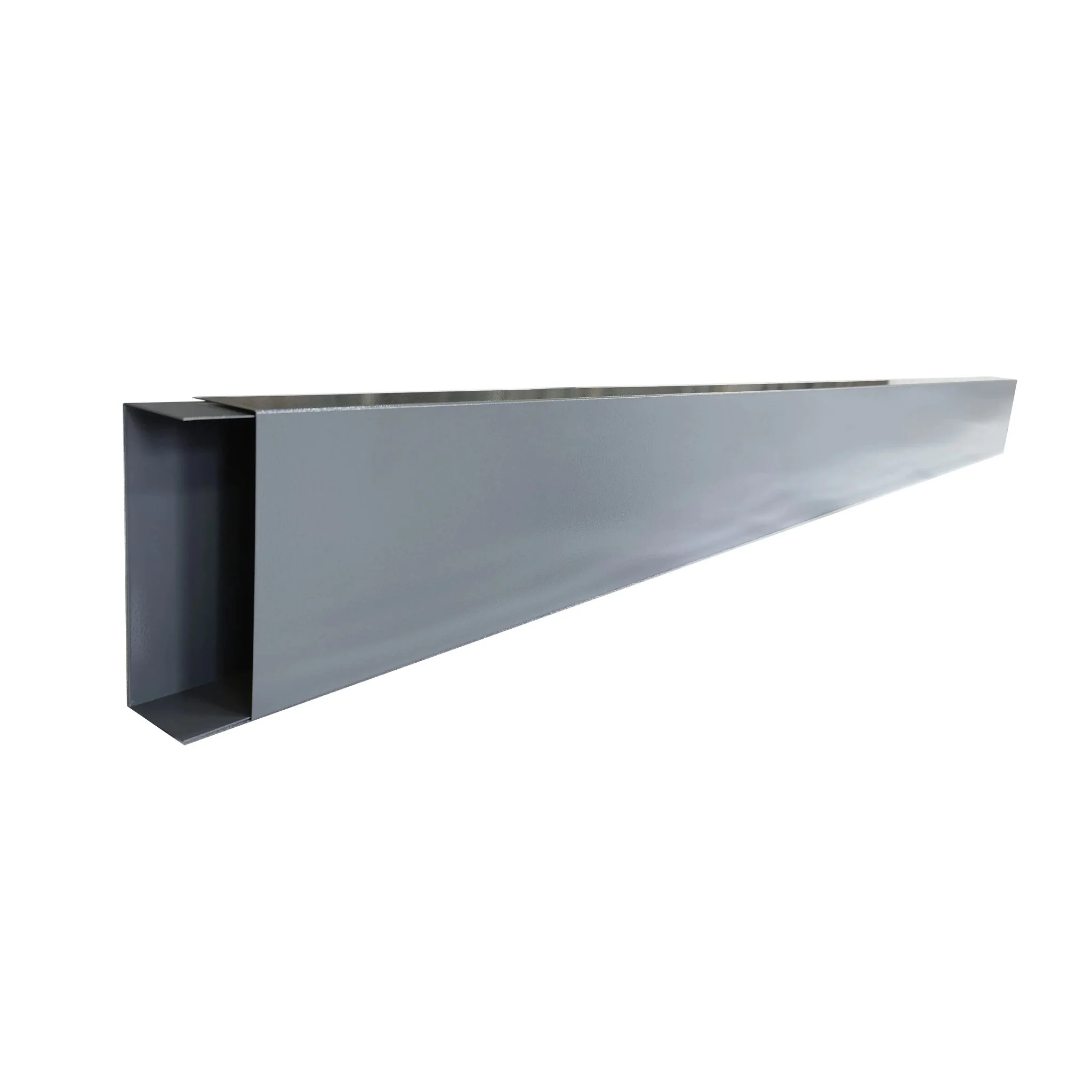 Satus Fence Plinth Pack x 2 - 1800x150x48mm Merlin Grey