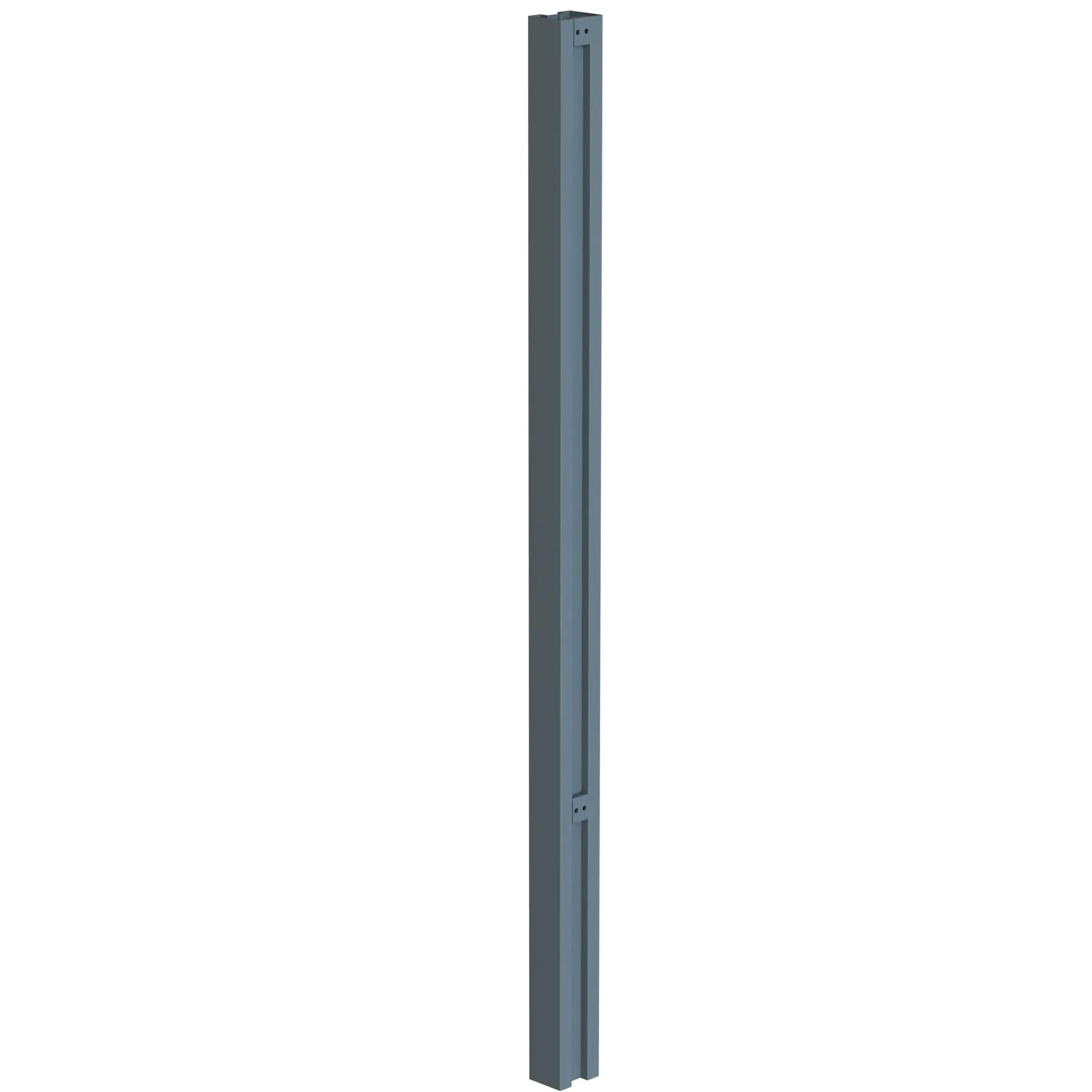Satus Fence Standard Garden Gate Fence Post 2450mm High Merlin Grey
