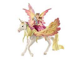 Schleich Fairy Freya With Pegasus Unicorn