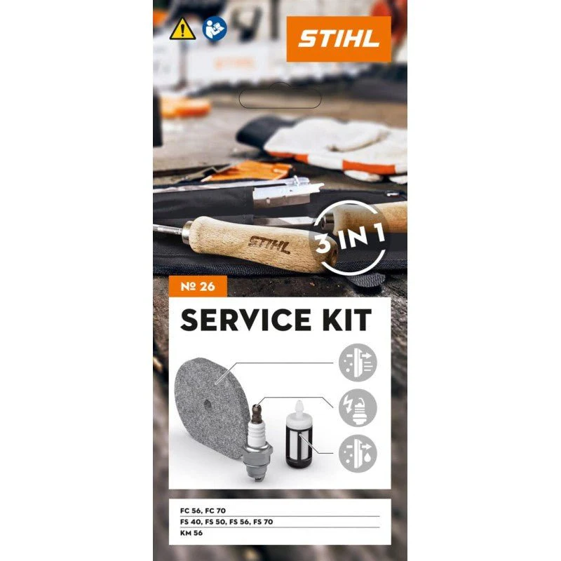 Stihl Service Kit 26 for FS 40, FS 50, FS 56, FS 70, HT 56 and KM 56