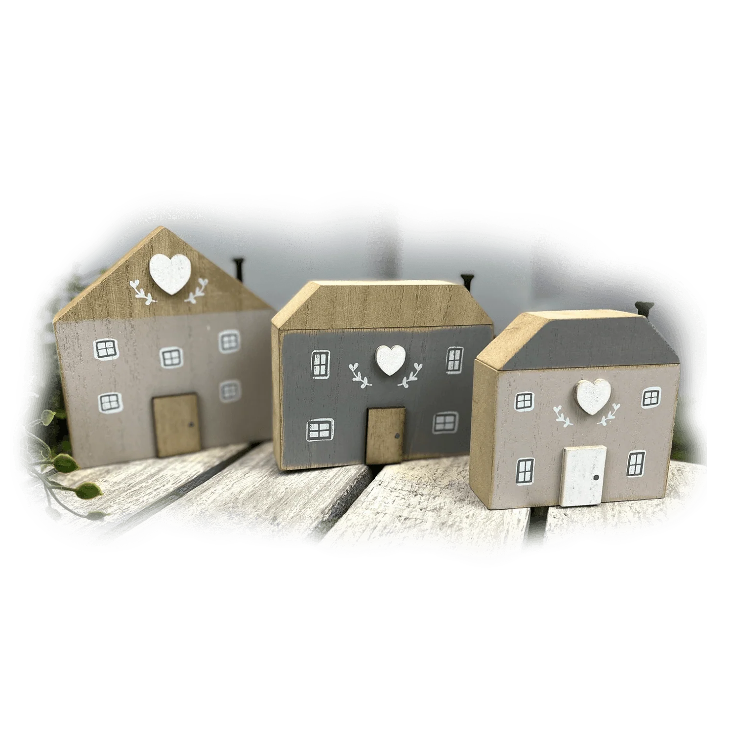 Set of 3 House Blocks