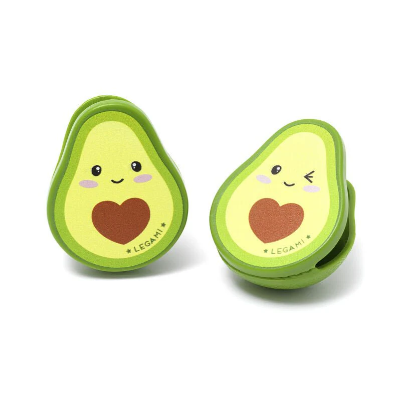 Set of Bag Clips 4pc Avocado - Image 2