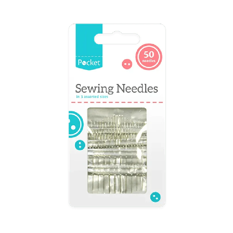 Sewing Needles - 50 Pack
