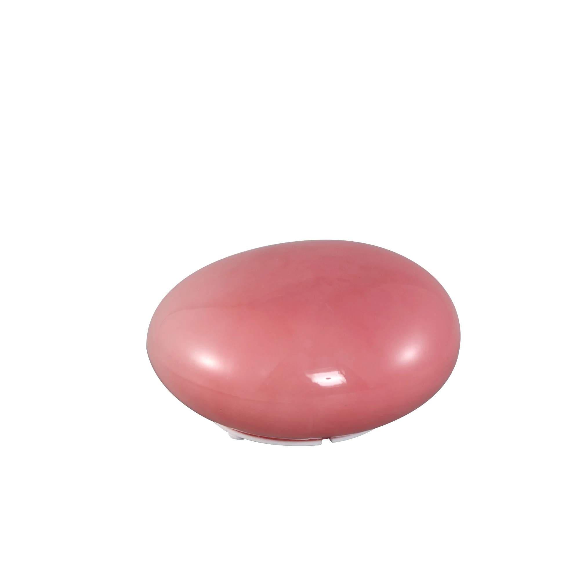 Shalon Stone Shaped Rechargeable LED Light 14cm Dark Pink