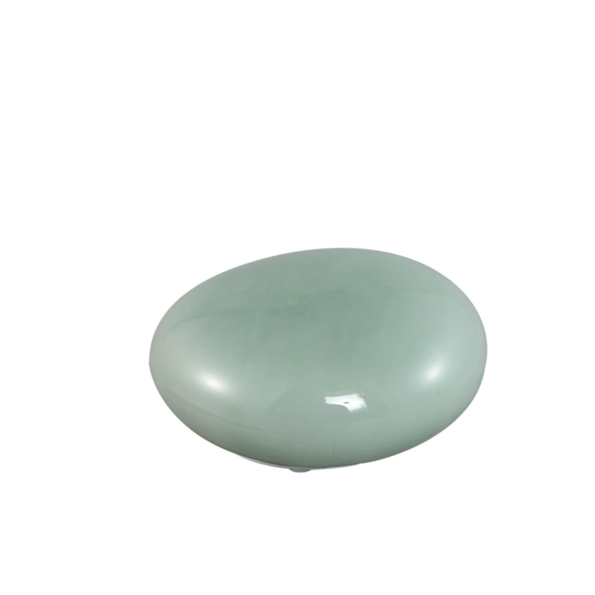 Shalon Stone Shaped Rechargeable LED Light 14cm Mint Green