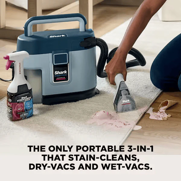 Shark EveryMess Portable 3-in-1 Stain Eliminator, Wet Vac & Dry Vac VX110UK - Image 2