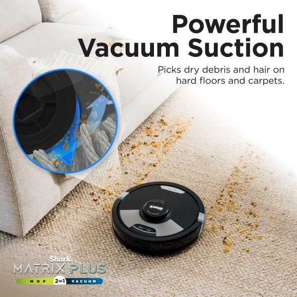 Shark Matrix Plus 2-in-1 Self-Empty Robot Vacuum & Mop RV2620WAUK - Image 10