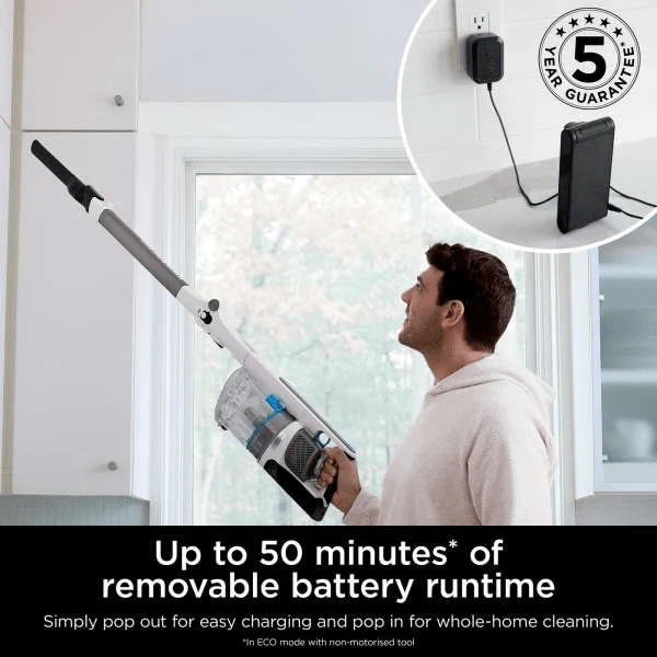 Shark PowerPro Pet Cordless Stick Vacuum, with Anti Hair Wrap & Floor Detect IZ380UKT - Image 7