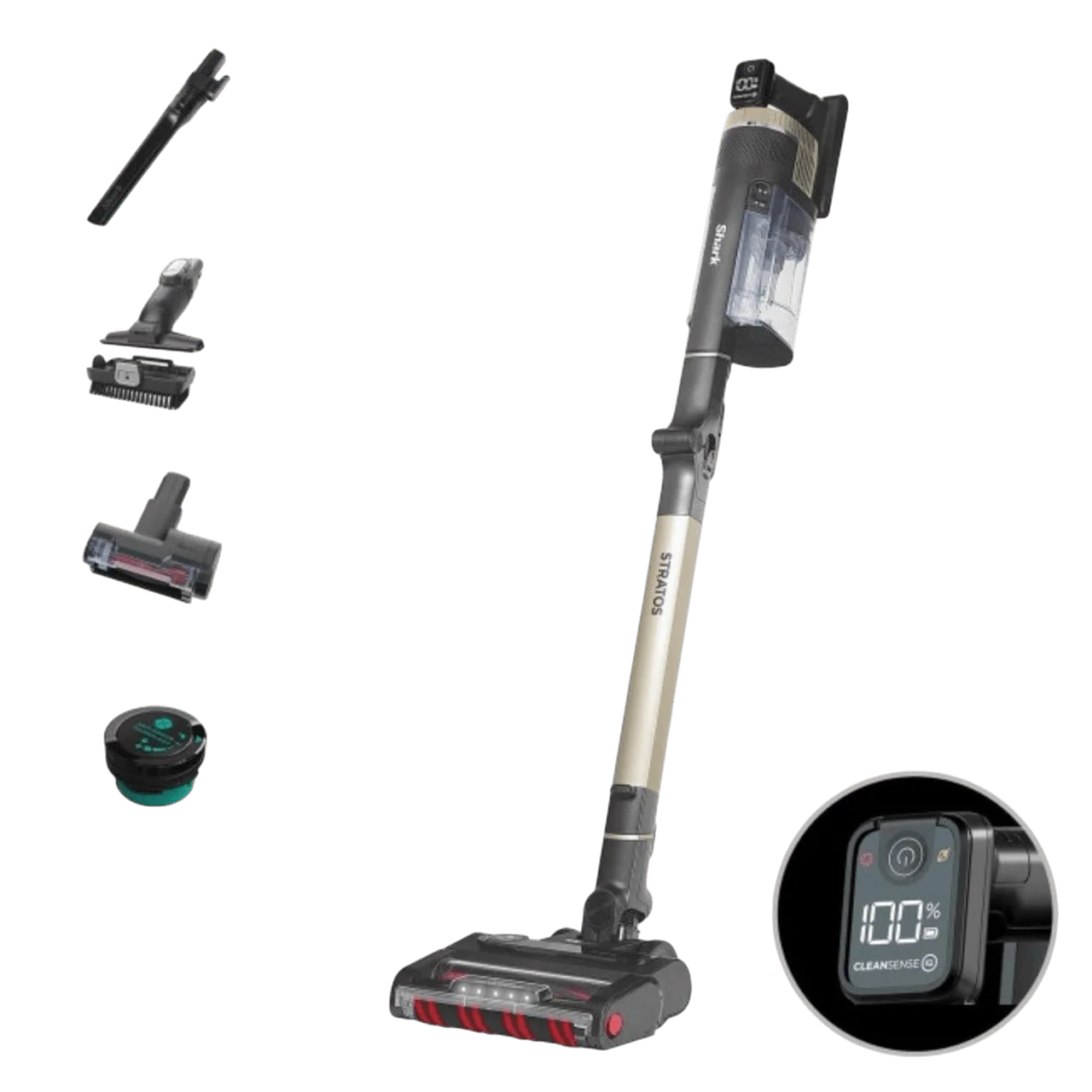 Shark Stratos Anti Hair Wrap Plus Pet Pro Cordless Vacuum Stick Vac | IZ400UKT
