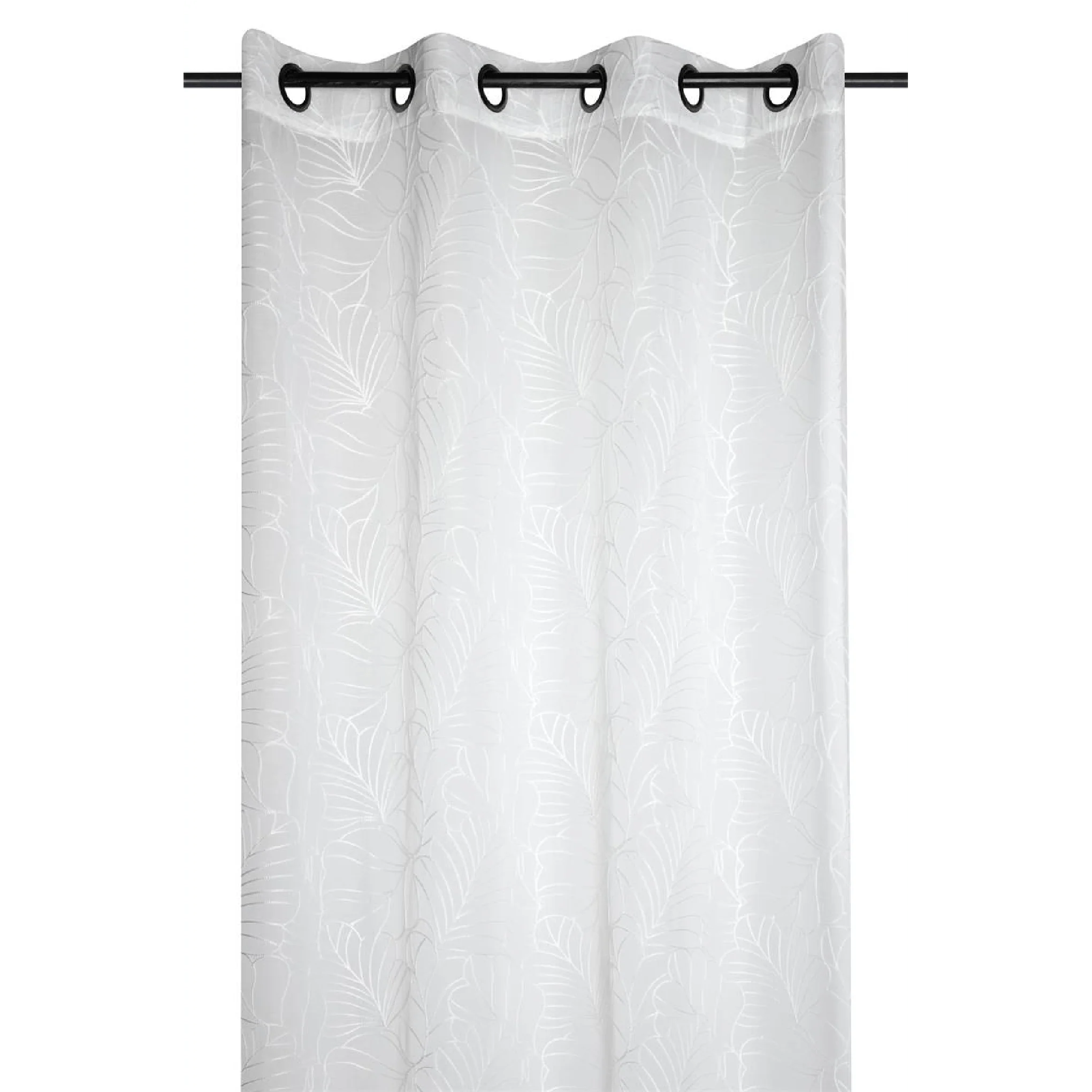 Sheer Curtain Camelia White 140 x 260cm