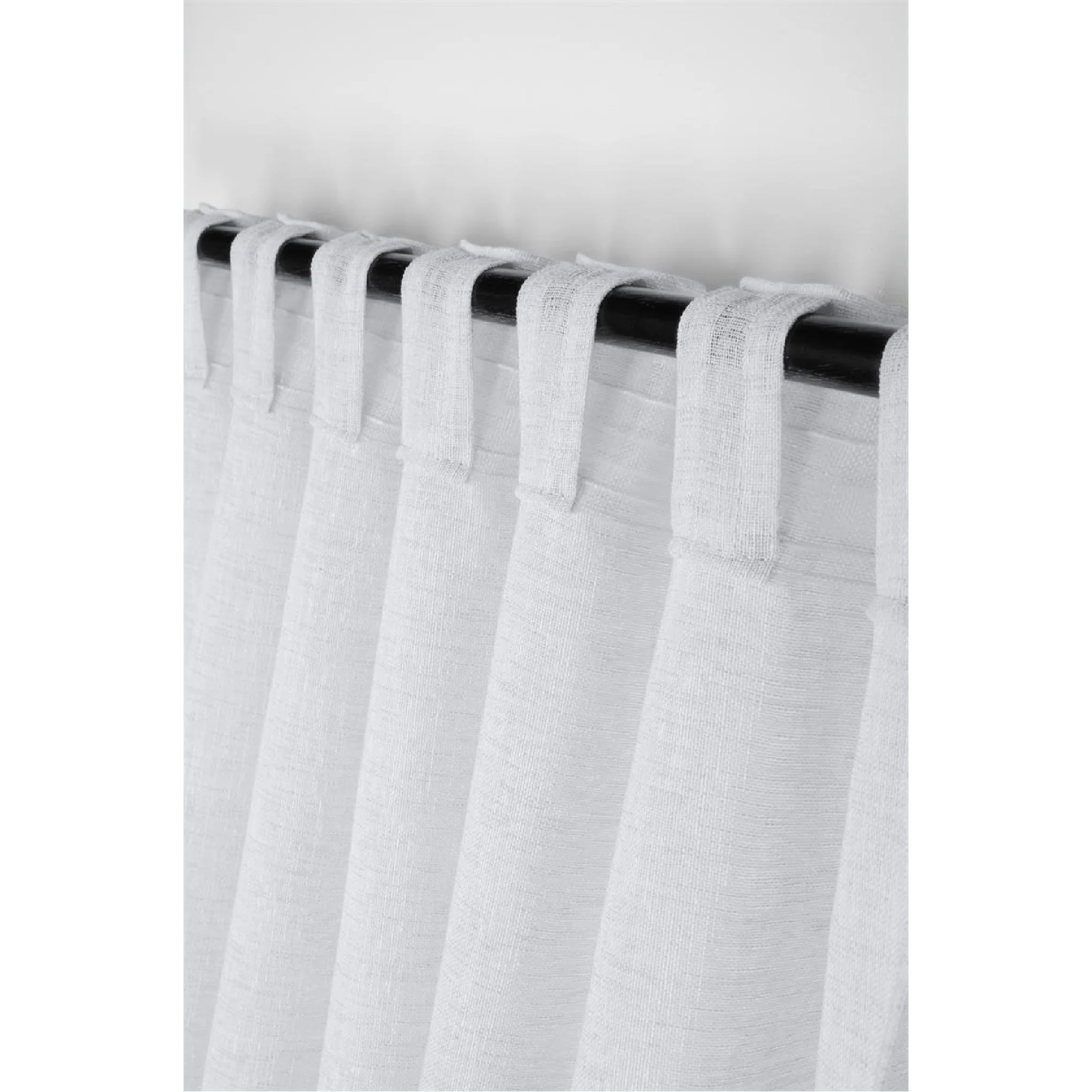 Sheer Curtain Madrid White 140 x 260cm - Image 2