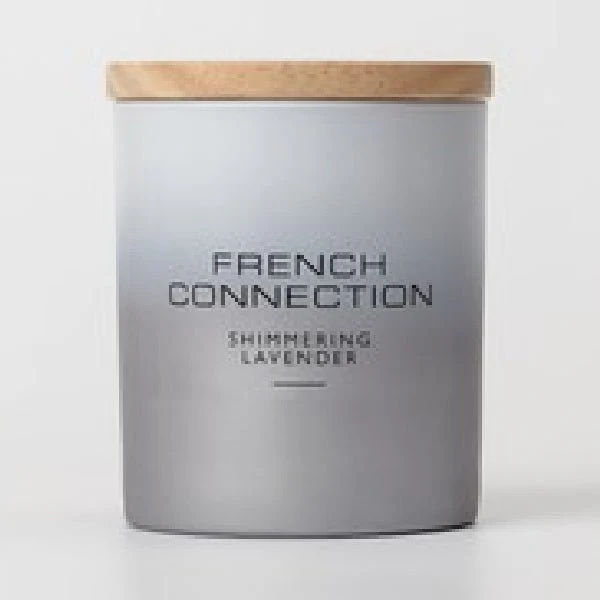 Shimmering Lavender Candle by French Connection 206g