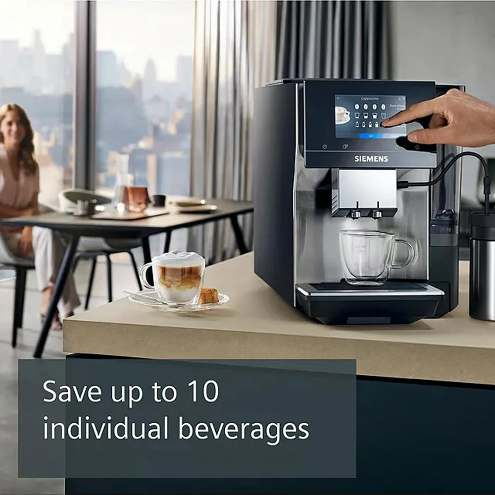 Siemens EQ700 Smart Bean To Cup Coffee Machine Graphite Grey - Image 6