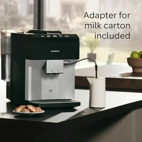 Siemens TP515GB1 Bean to Cup Coffee Machine – Black / Silver - Image 3