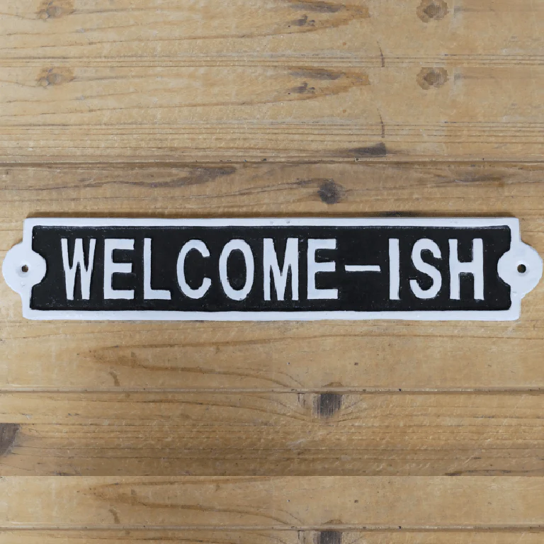 Sign – Welcome‑ish