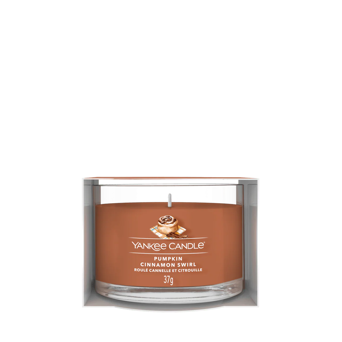 Signature Votive Pumpkin Cinnamon Swirl Yankee Candle