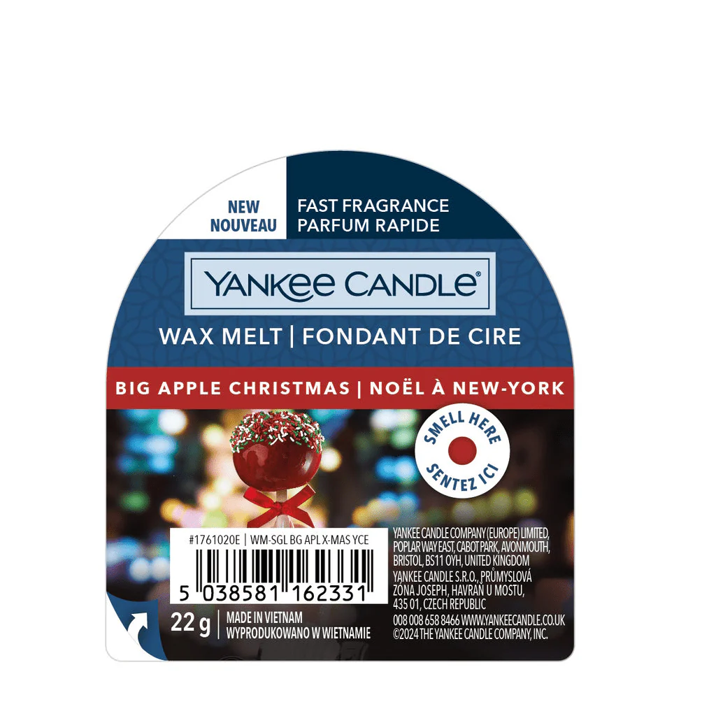 Signature Wax Melt Big Apple Christmas Yankee Candle