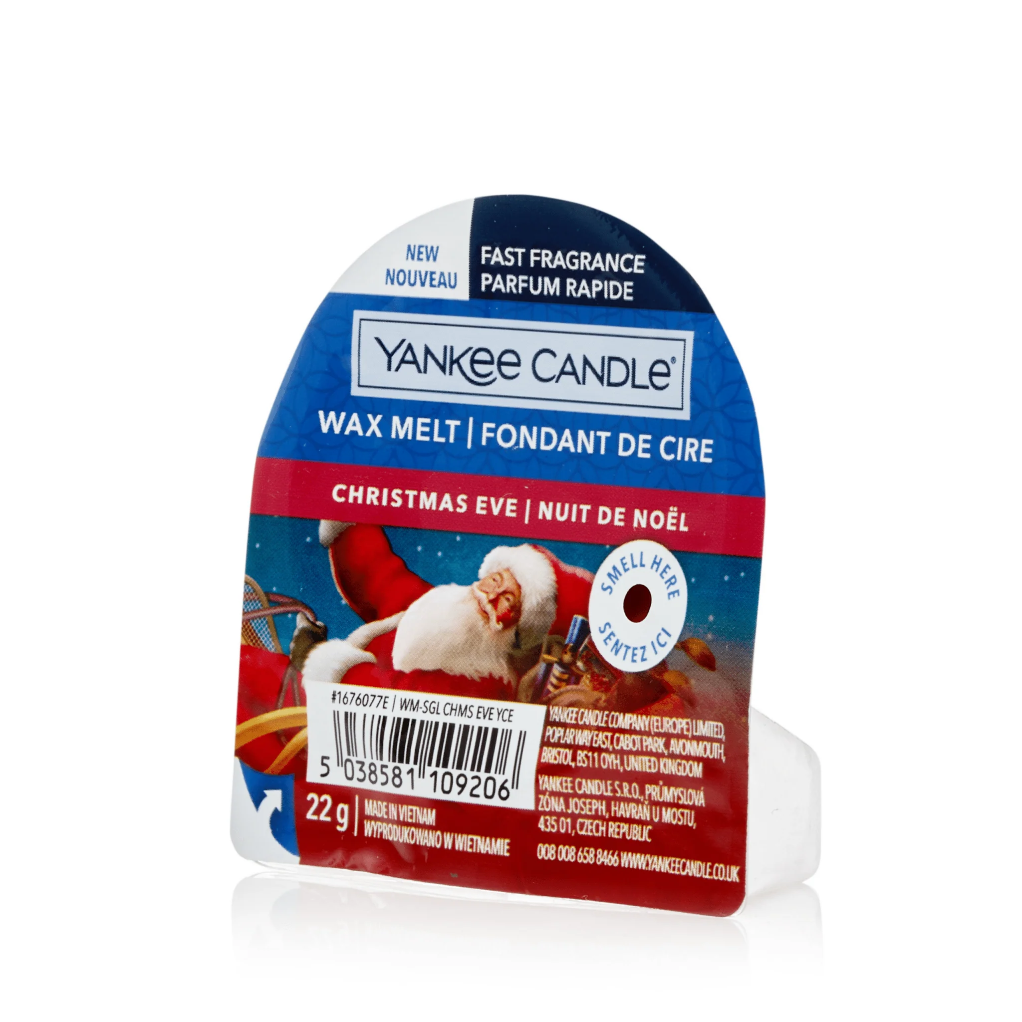 Signature Wax Melt Tart Christmas Eve Yankee Candle