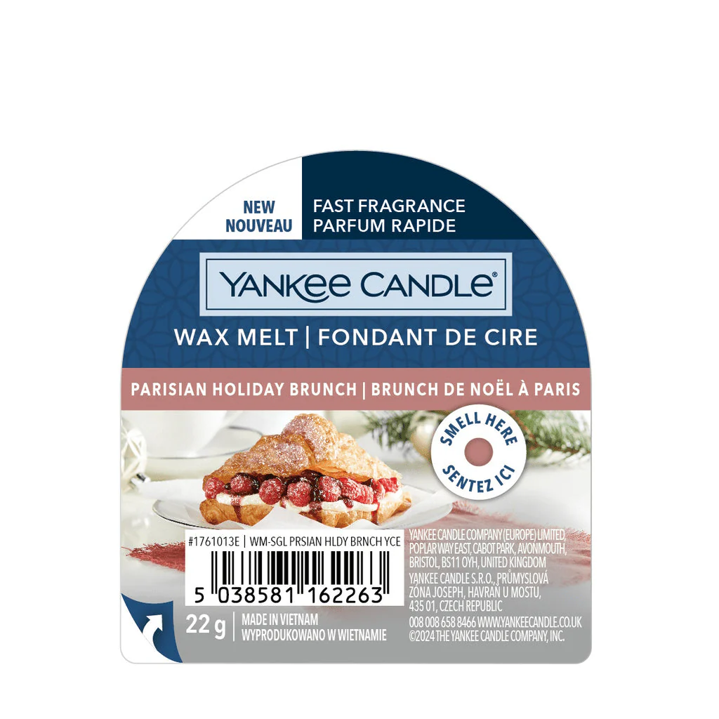 Signature Wax Melt Tart Parisian Holiday Brunch Yankee Candle