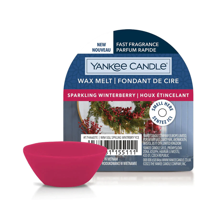 Signature Wax Melt Tart Sparkling Winterberry Yankee Candle