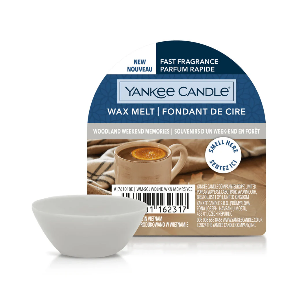 Signature Wax Melt Woodland Weekend Memories Yankee Candle