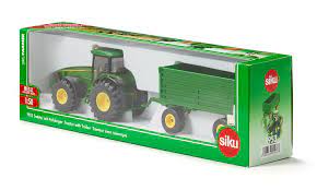 Siku 1:50 John Deere Tractor With Trailer