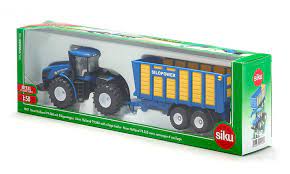 Siku 1:50 New Holland & Silage Trailer