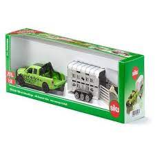 Siku 1:50 Ram 1500 With Livestock Trailer