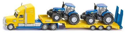 Siku 1:87 Truck & 2 New Holland Tractors - Image 2