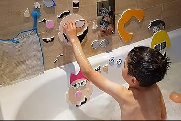 Silly Faces Bath Stickers - Image 2