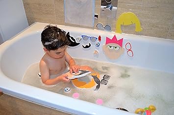 Silly Faces Bath Stickers - Image 3