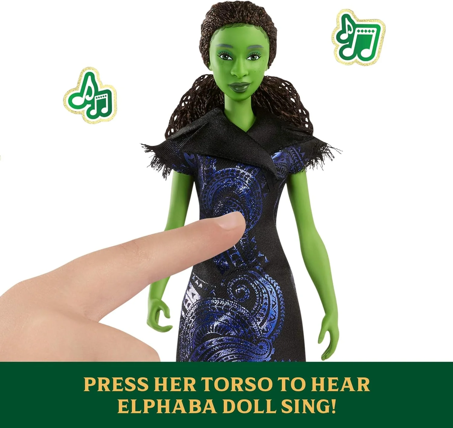 Singing Elphaba Fashion Doll - Wicked - Image 3