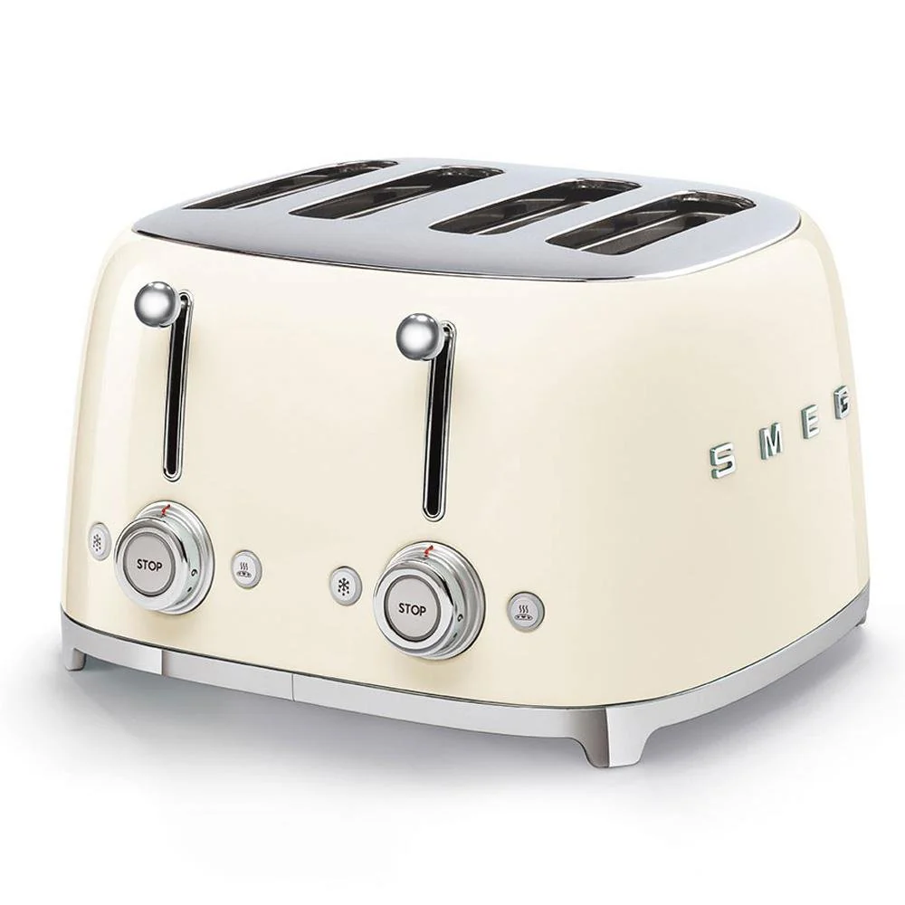 Smeg 50's Retro Style 4 Slice Cream Toaster