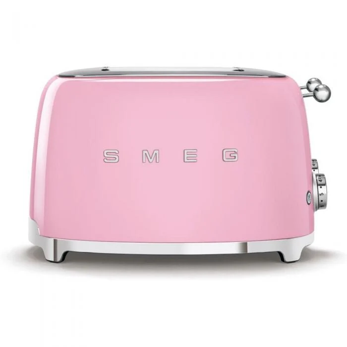 Smeg 50's Retro Style 4 Slice Pink Toaster - Image 2