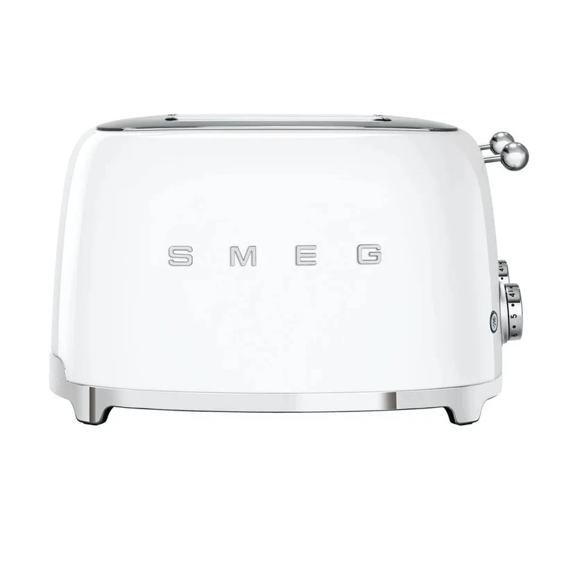 Smeg 50's Retro Style 4 Slice White Toaster - Image 2