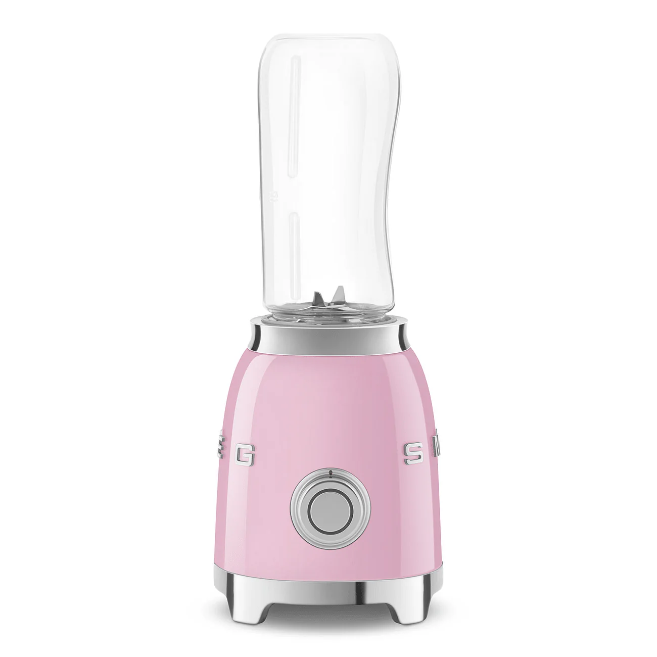 Smeg 50's Style Mini Personal Blender & Smoothie Maker Pink | PBF01PKUK
