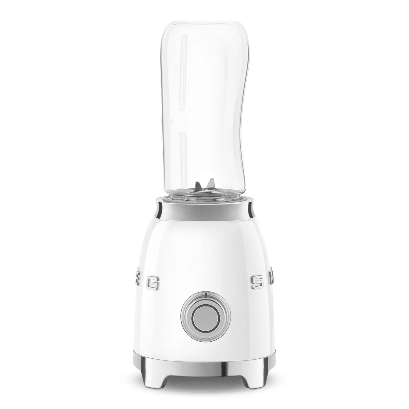 Smeg 50's Style Mini Personal Blender & Smoothie Maker White | PBF01WHUK
