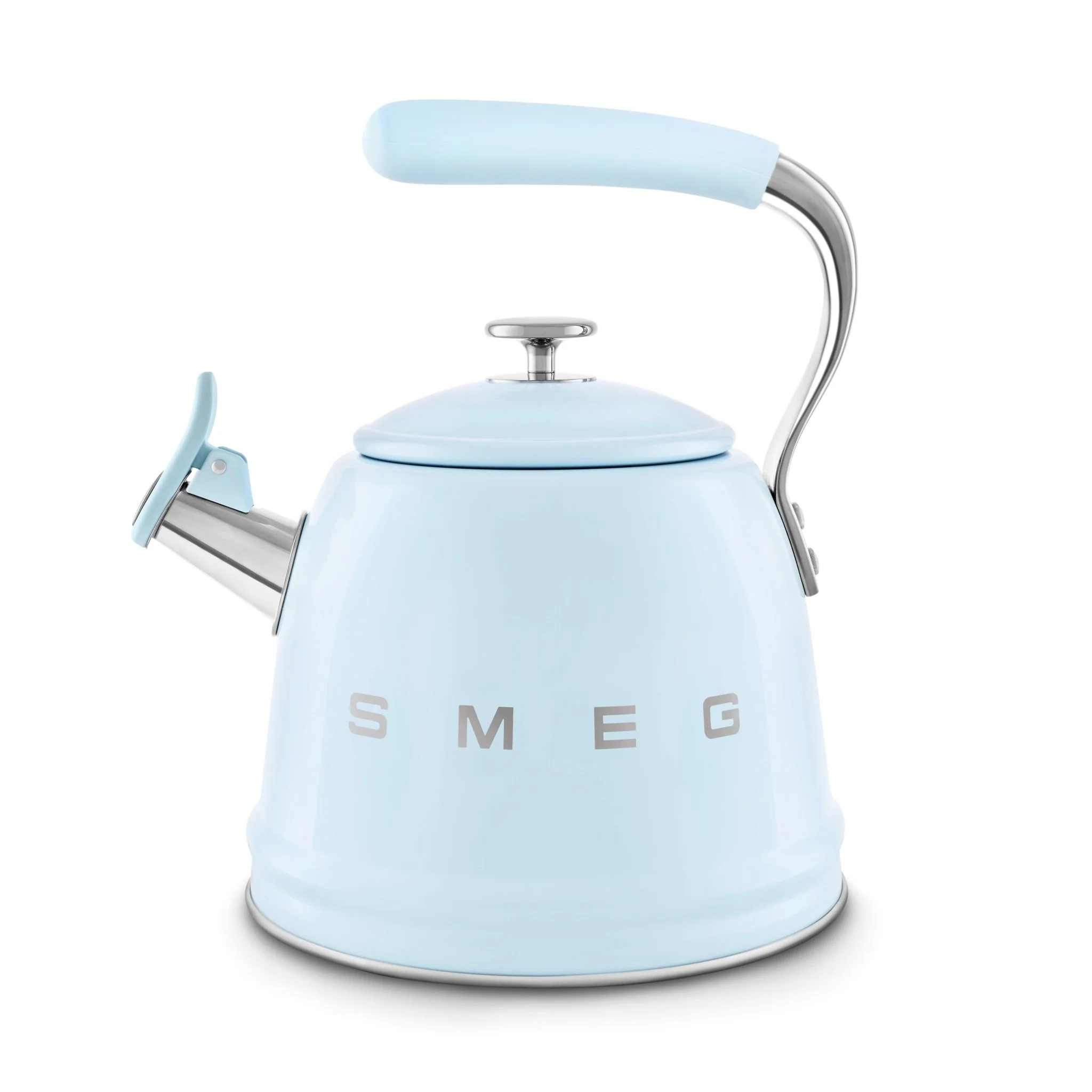 Smeg 50's Style Stove Top Kettle 2.3L Blue WKF01PBUK
