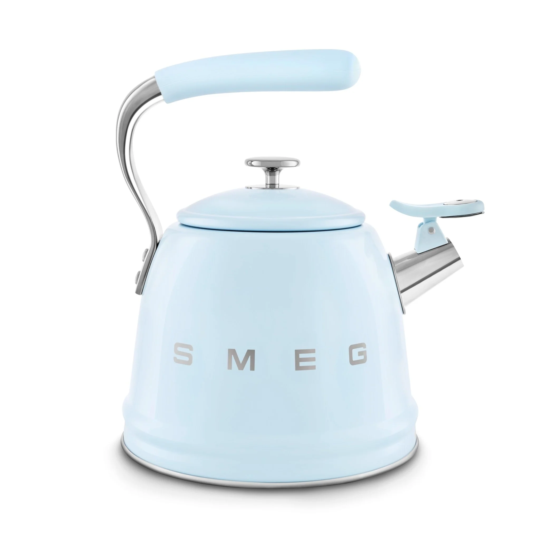 Smeg 50's Style Stove Top Kettle 2.3L Blue WKF01PBUK - Image 3