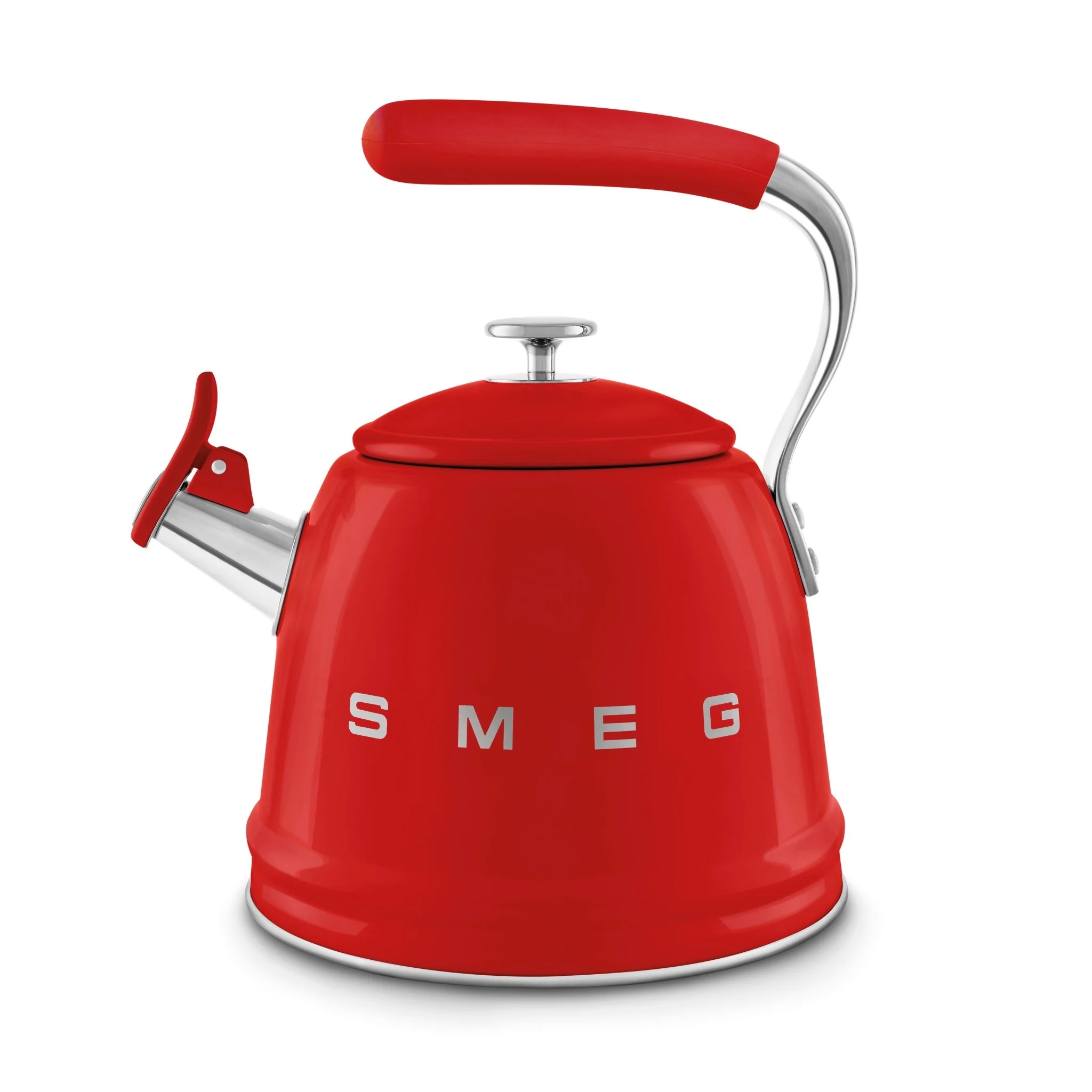 Smeg 50's Style Stove Top Kettle 2.3L Red WKF01RDUK