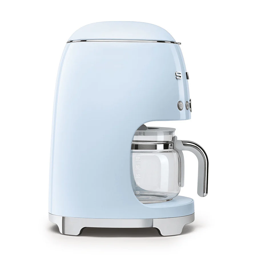 Smeg DCF02PBUK Drip Coffee Machine in Pastel Blue - Image 3