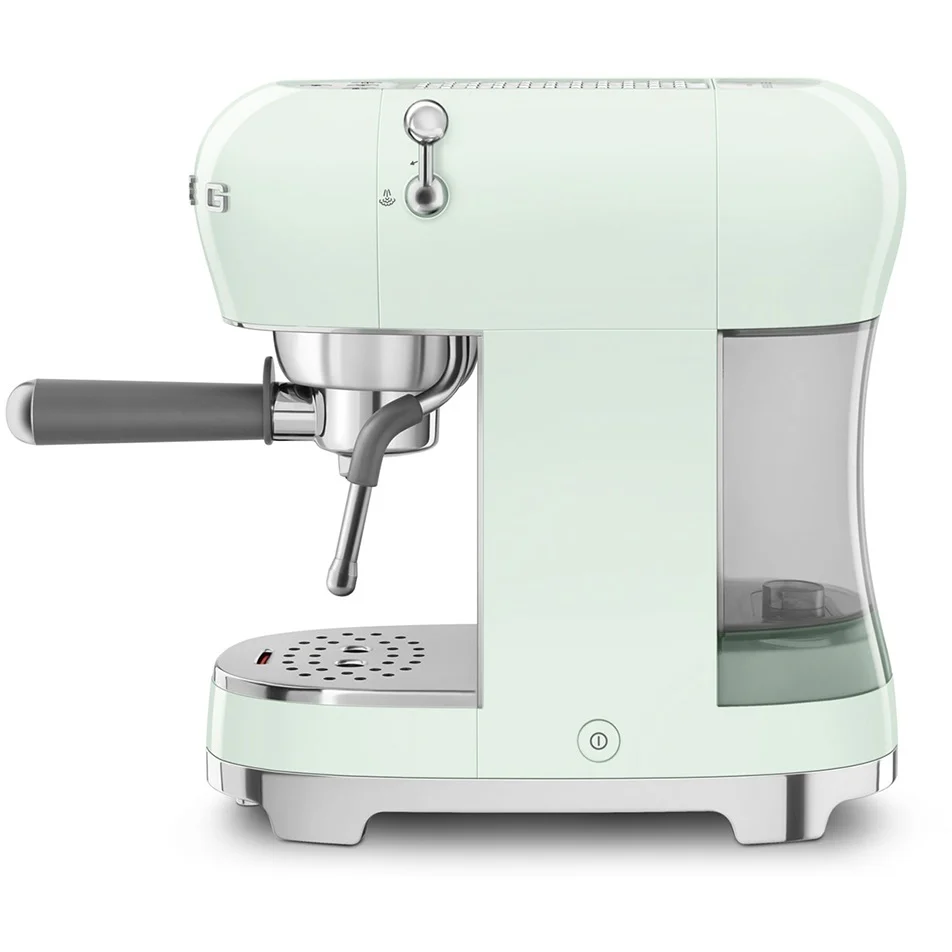 Smeg Pastel Green Espresso Coffee Machine - Image 4