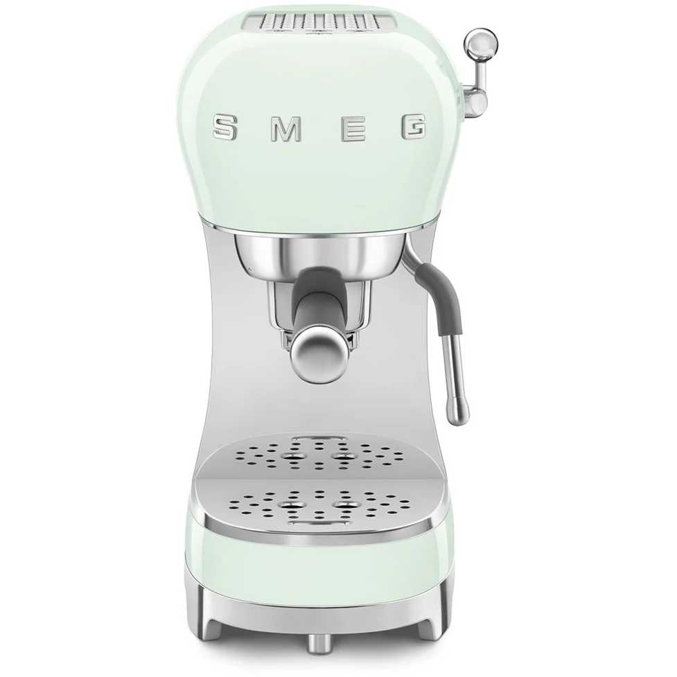 Smeg Pastel Green Espresso Coffee Machine - Image 5