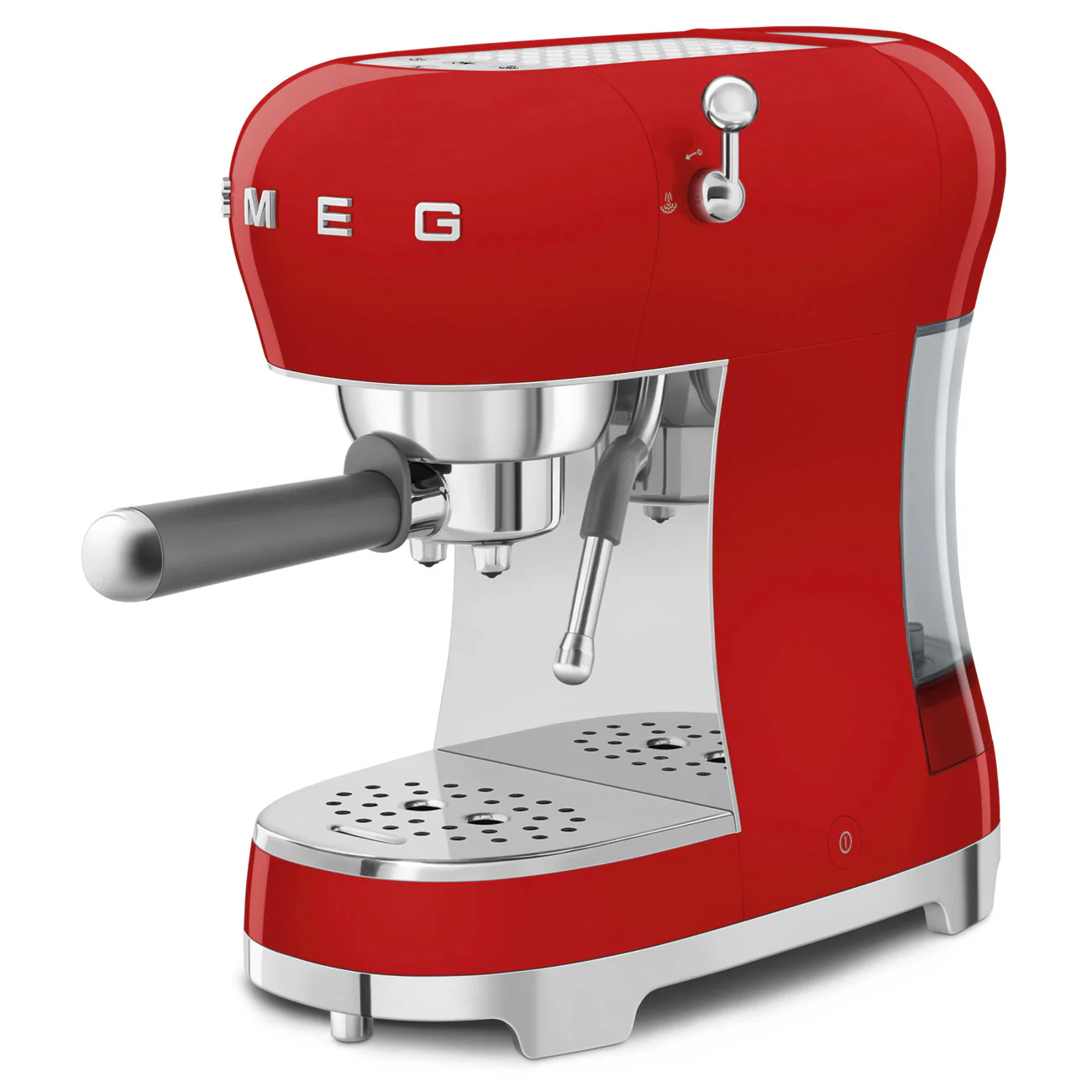 Smeg Red Espresso Coffee Machine - Image 3