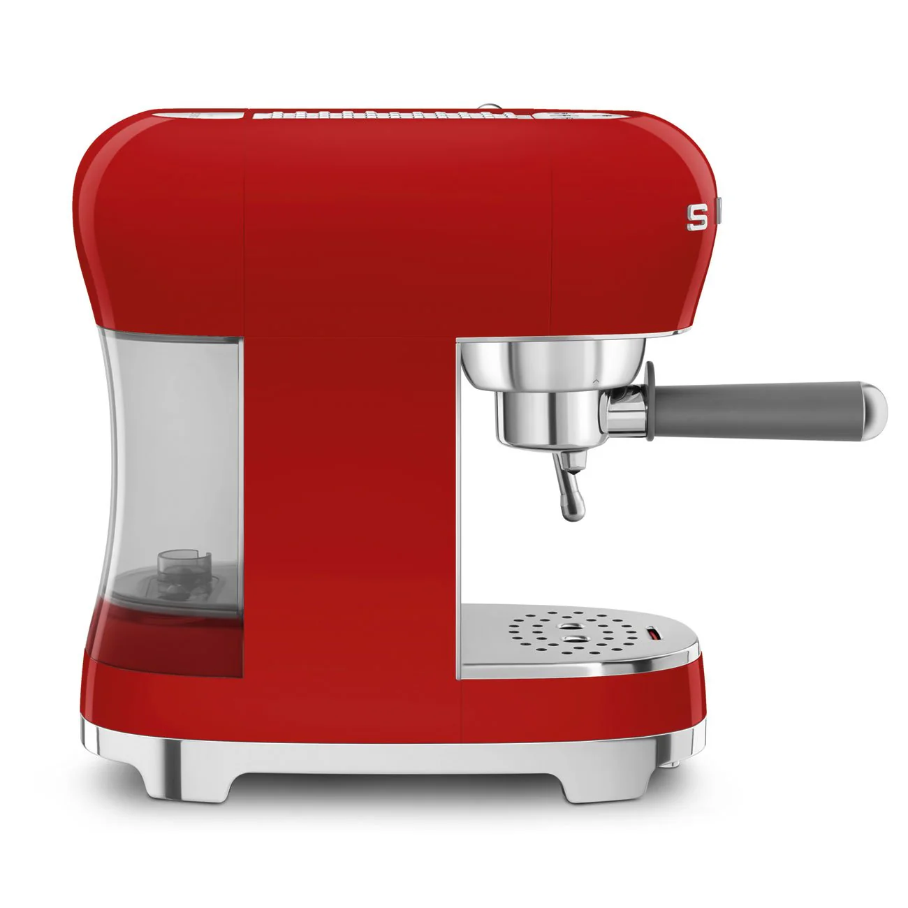 Smeg Red Espresso Coffee Machine - Image 4