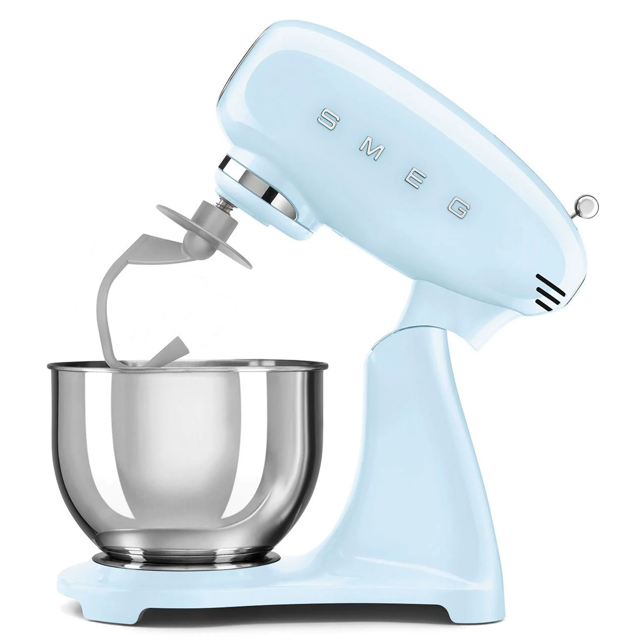 Smeg SMF03PBUK Stand Mixer in Pastel Blue - Image 3