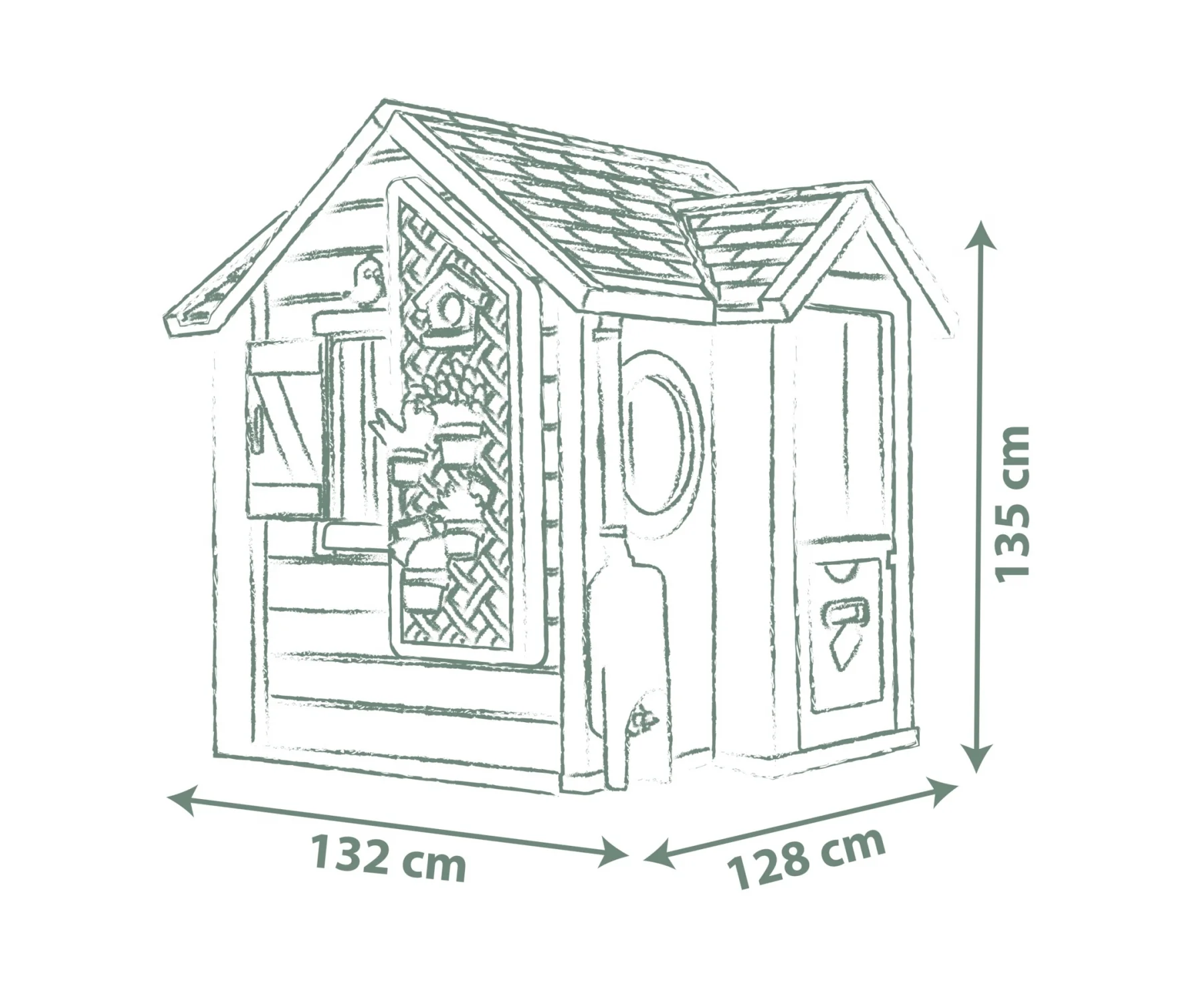Smoby Life Garden House - Image 3