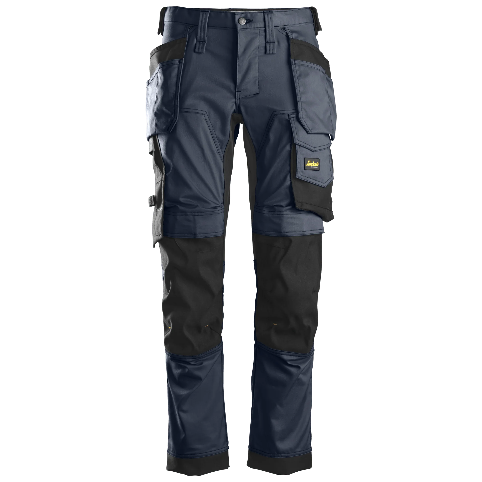 Snickers 6241 Slim-Fit Stretch Trousers with Holster Pockets Navy & Black SZ50 W35 / L32